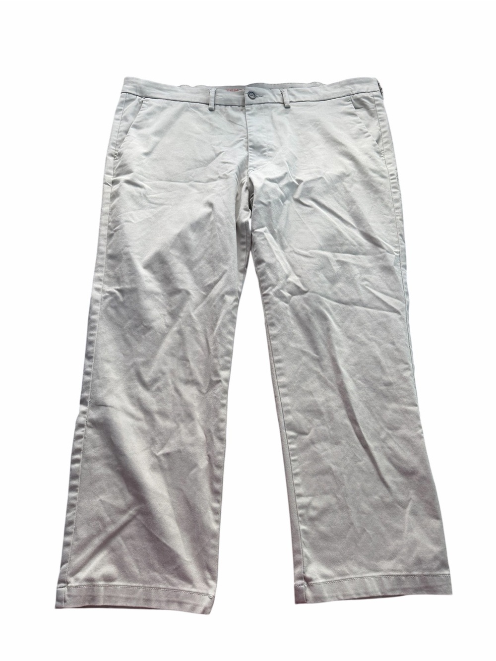 St. John's Bay TempFlex Men's Chino Pants Khaki Beige Comfort Stretch 44x30